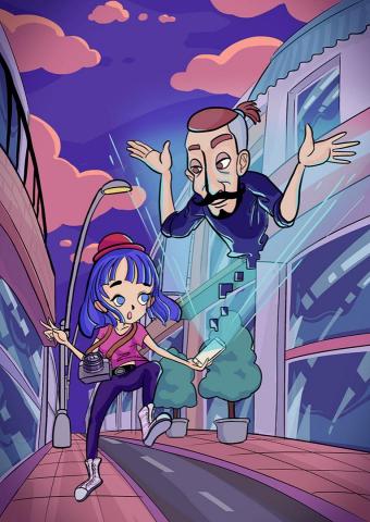 黑眼珠音像藝術 - 美感AI趴趴走概念美術