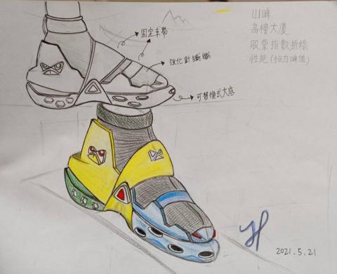 潘承旻 - 運動鞋設計