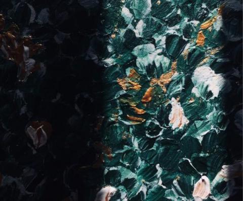 Happy Soul / 當你藝術 - 壓克力金箔畫