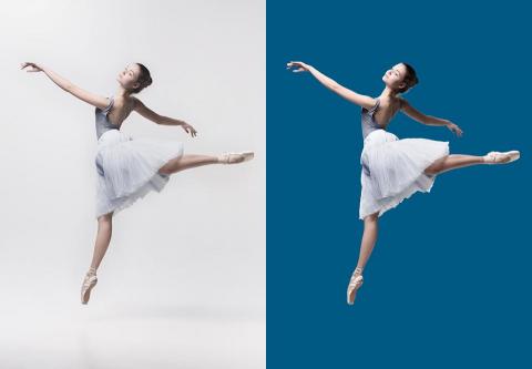 n's JARDIN  - 薄紗及髮絲 自然去背前(左) 後(右) 保留髮絲 n's JARDIN  - 薄紗及髮絲 自然去背前(左) 後(右) 保留髮絲