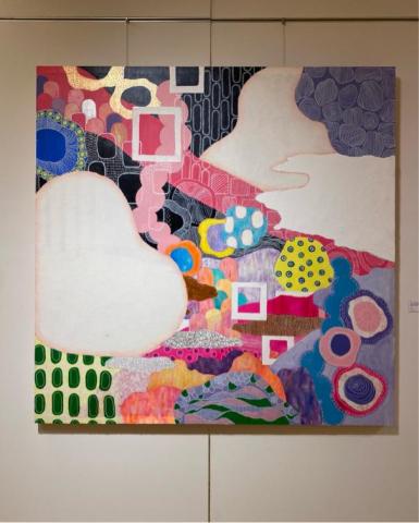 葉育瑄 - 複合媒材 抽象