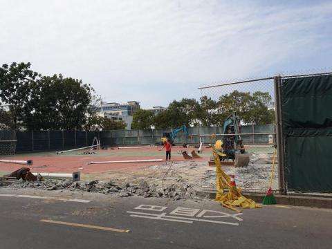 睿新工程有限公司 - 網球場改建為停車場工程