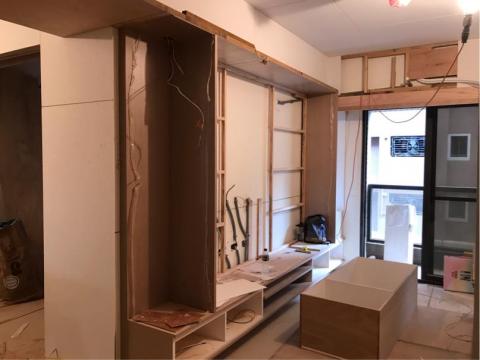 五行設計 - 現場施工