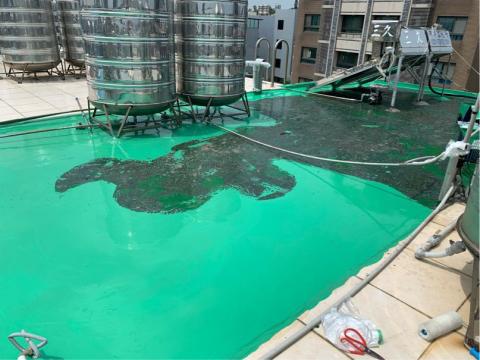 嘉廷工程行 - 中華大學宿舍PU防水