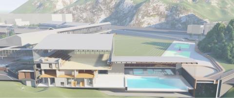 庭維學生工作室 - 小學設計 剖透圖