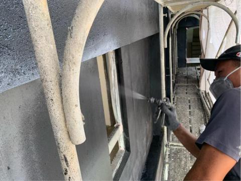 嘉廷工程行 - 外牆彈性水泥噴塗