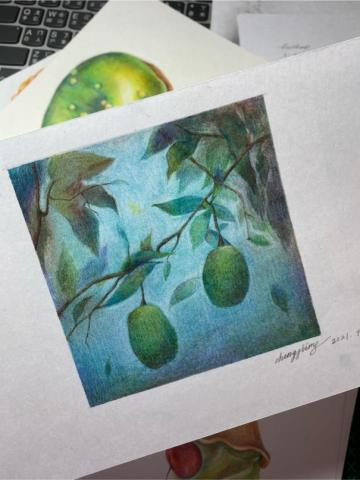 李承靜-手繪插畫 - 色鉛筆、粉彩