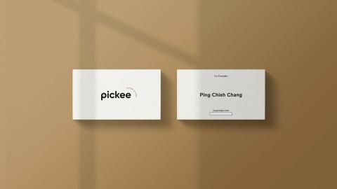 Sharon Lin Design - Pickee logo、名片設計