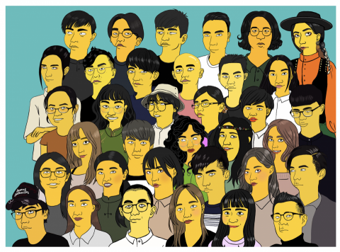 Margot.Chueh studio - simpson似顏繪服務