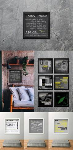 Margot.Chueh studio - 牆面畫框海報設計