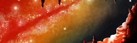 陳昱愷 - 橫幅 山洞星河