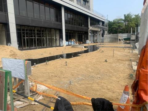 嘉廷工程行 - 坤山建設-中庭PU防水