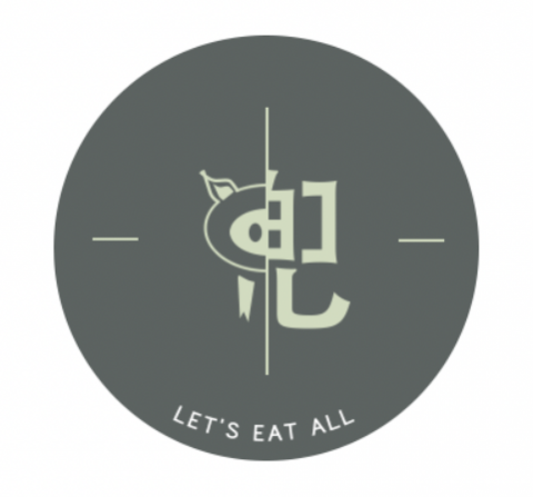 JieLuo - 美食logo設計