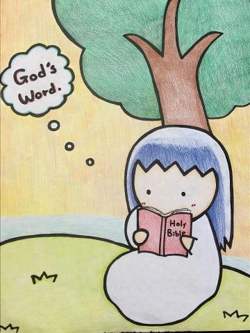 米納米 （南希） - 手繪兒童風插畫
（媒材-色鉛筆、奇異筆）