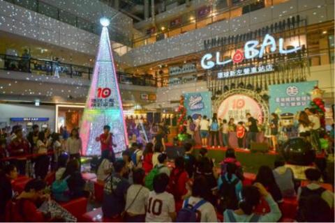 Sheng Wang - 環球百貨點燈活動紀錄官方攝影