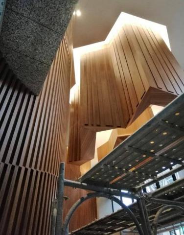 景川工程行 - 大樓公共設施大廳接待室