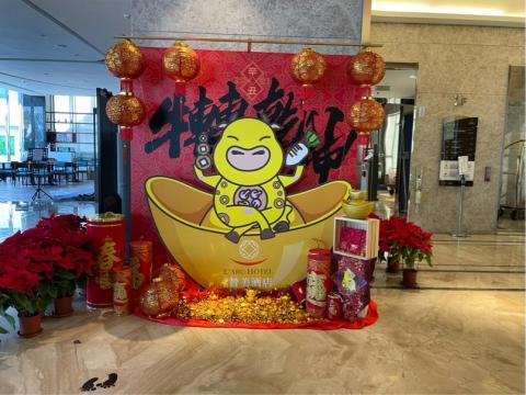 邱閔承 - 館內過年裝飾