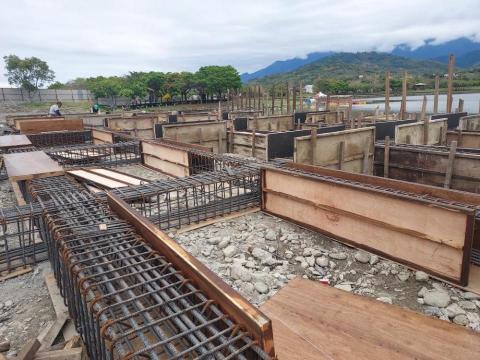 景川工程行 - 池上大坡池舞台地基