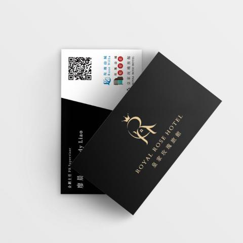 CS Studio | 溫蒂小姐姐 - 名片設計｜皇家玫瑰旅館
