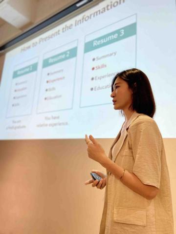 Janice Wang - 小型演講