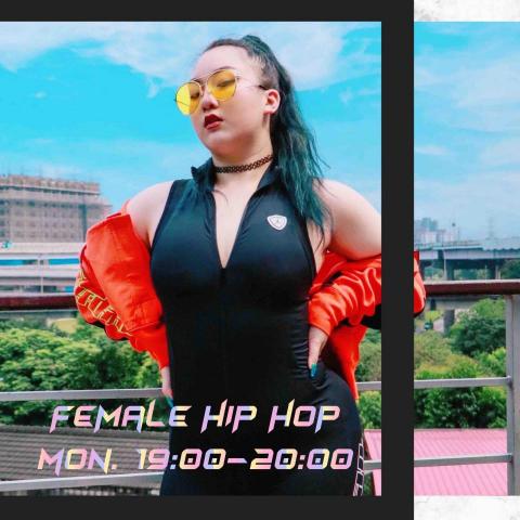 波妞 Panzoey - 每週一基礎Female Hiphop 在A_space線上課程