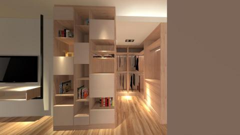 禾峰室內設計工程有限公司 - 這是位在崇德路的案件 ,  如何在主臥室設計電視牆+書桌+書櫃+開放式更衣間的設計,利用系統櫃及鐵件的搭配做出 , 做出有變化不呆板彼此配色協調的多 用途空間 . 禾峰室內設計工程有限公司 - 這是位在崇德路的案件 ,  如何在主臥室設計電視牆+書桌+書櫃+開放式更衣間的設計,利用系統櫃及鐵件的搭配做出 , 做出有變化不呆板彼此配色協調的多 用途空間 .