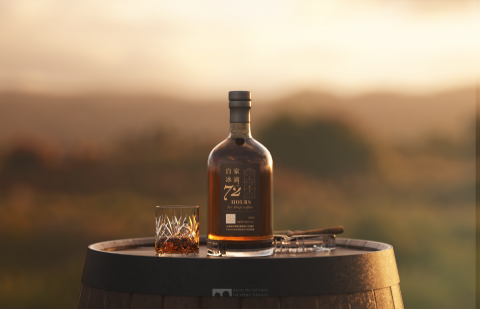 布魯豬視覺設計工作室 - 72HOURS | 冰滴咖啡 | 包裝瓶貼設計