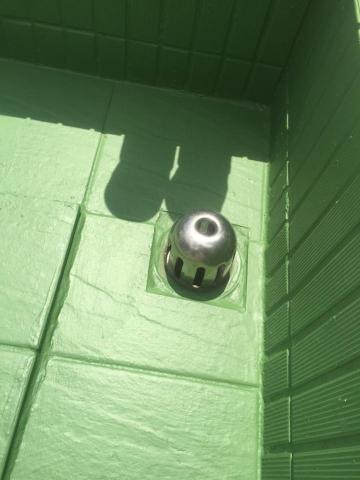 小張工作室 - 防水處理不讓水管充滿防水塗料