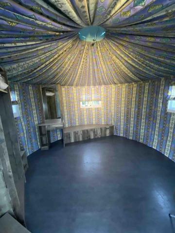 卡士達窗簾 - 蒙古包室內全包