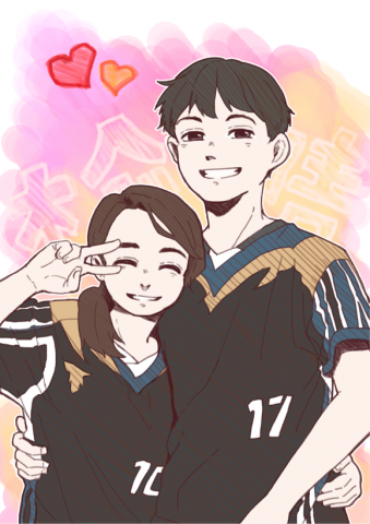 sunnysaint - 情侶照片人物繪圖