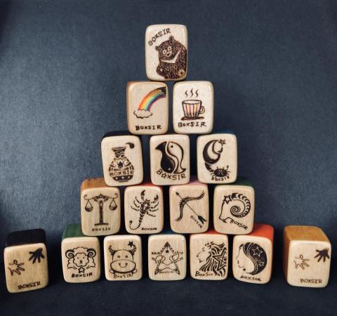 賴雅芳 - 客製木箱鼓造型～沙鈴項鍊/吊環