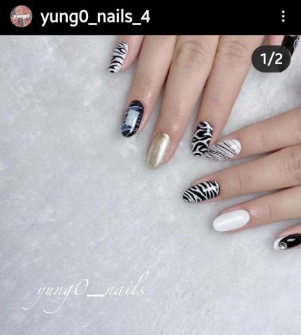 詩育特睫妍 - 黑白豹紋