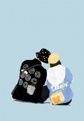 Kiang.oh - 情侶小插畫