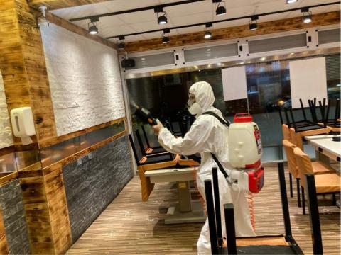 永信消毒除蟲有限公司 -  餐廳消毒