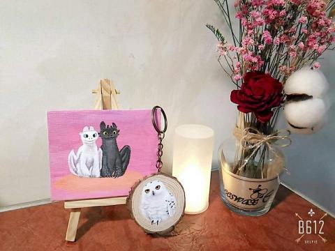 龍鳥繪社繪圖設計 - 壓克力繪圖客製