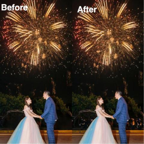  - 修背景摩托車