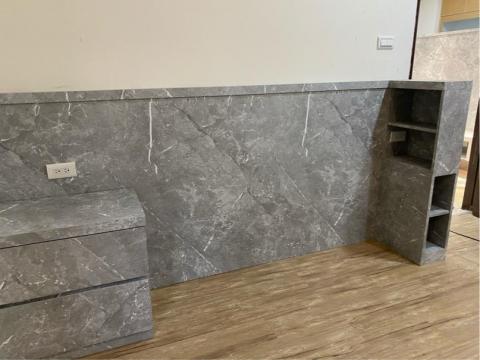 玉風室內裝潢工程 - 床頭背牆及床頭櫃