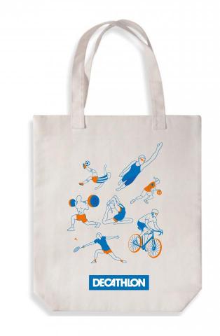 臉臉設計 FACE Design - 迪卡儂高雄店帆布袋設計