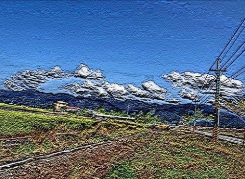 心語工作室 - AI素描風景