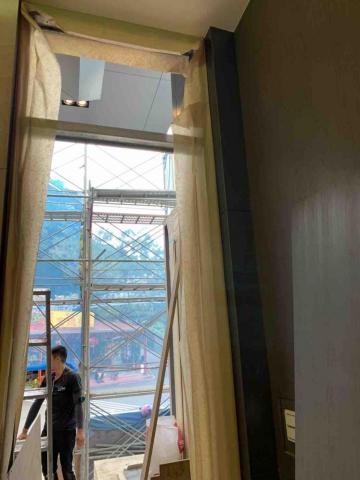 聰銘鐵工有限公司 - 大門側面屏風