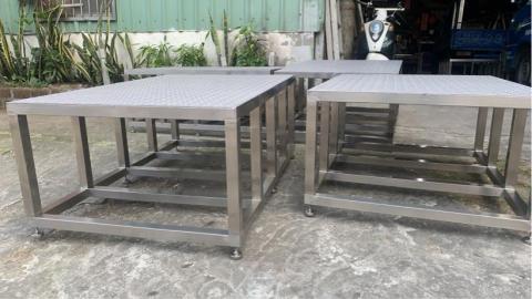 聰銘鐵工有限公司 - 客製化工作平台（不銹鋼）