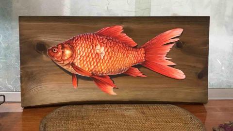 刷子空間彩繪 - 