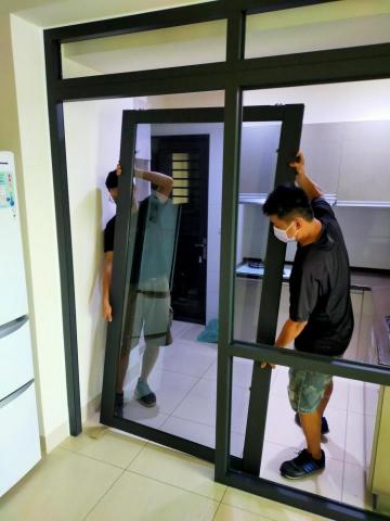 皇築工程 - 門窗安裝