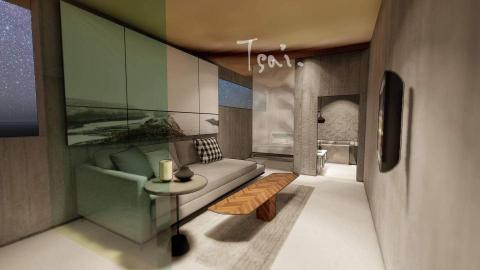 Tsai's - 雙人房客廳