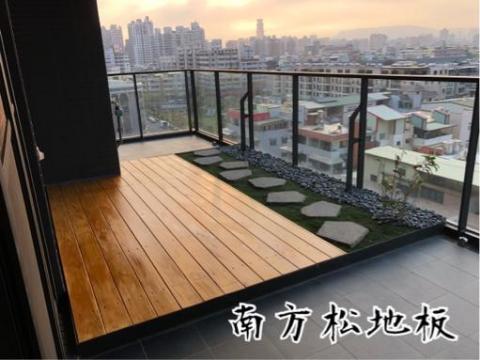 程于景觀有限公司 - 造景作品「南方松地板」