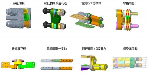 CTW - 各類樞軸_轉軸_Hinge