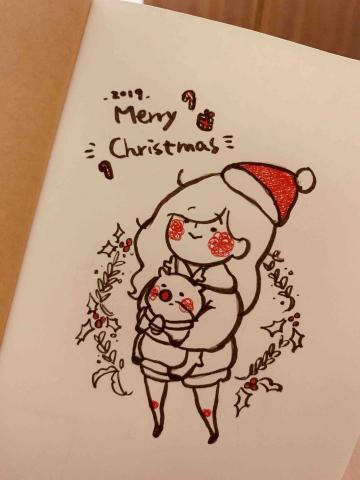 陳若驊 - 人物手繪風格。（可以電繪呈現line貼圖等應用）