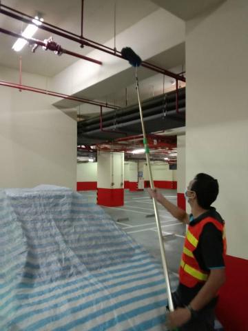 耘源有限公司（專業辦公室、商業大樓清潔規劃） - 台北捷運停車場管線除塵