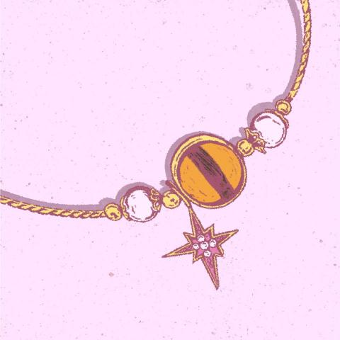 張怡惠 - 【 插畫設計｜打勾勾】

手鍊款式：做你的太陽