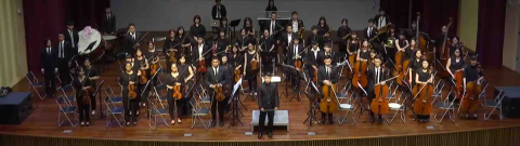 林耿賢 - 率領台南應用科技大學管弦樂團於台南虹韻文創中心演出